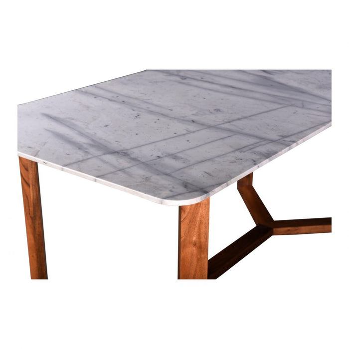 Jacques Rectangular Dining Table in Warm Acacia