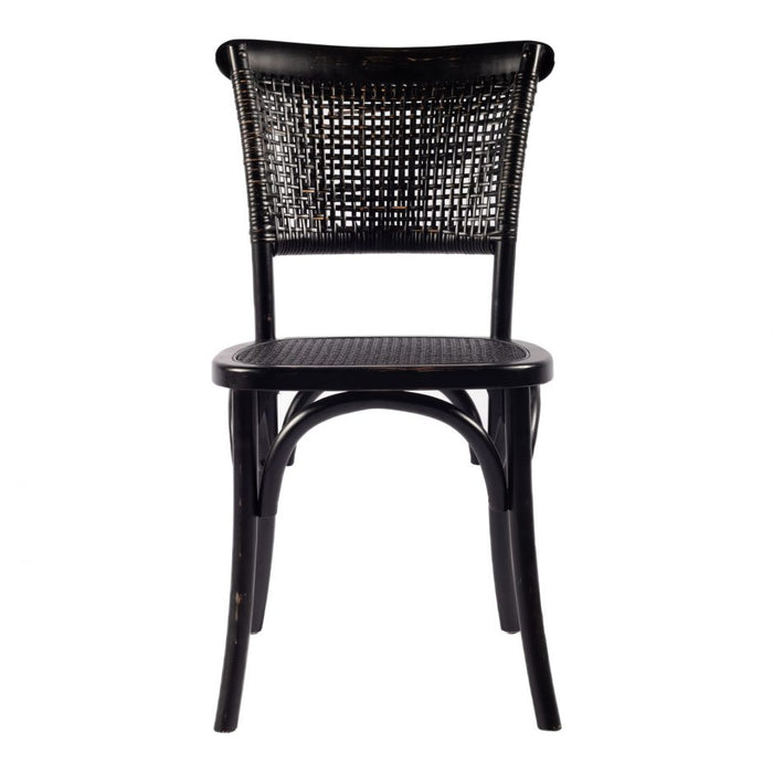 Micah Dining Chair Black Wash x 2
