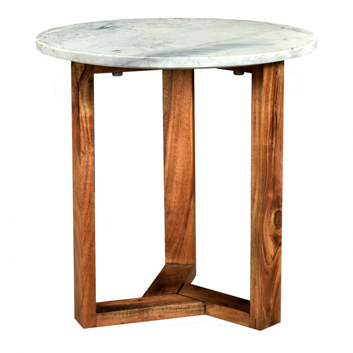 Jacques Side Table in Warm Acacia
