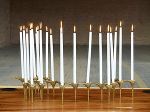 Link Candle Holder by Michael W. Dreeben