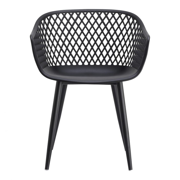 Niels Outdoor Chair Black x 2