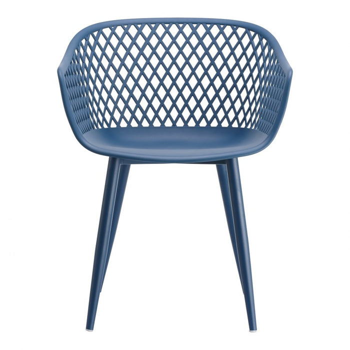 Niels Outdoor Chair Blue x 2